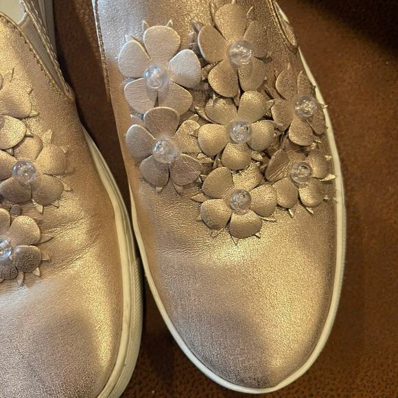 Flexx sneak blossom sneakers size 8 metallic blush - Picture 9 of 15